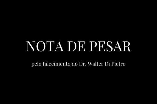 NOTA DE PESAR